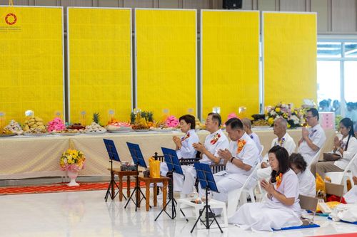 ภาพ No.148591:พิธีบุพเปตพลี, พิธีทอดผ้าป่า, พิธีไถ่ชีวิตโค 80 ตัว ให้ชีวิตสัตว์เป็นทาน ณ ศูนย์ปฎิบัติธรรมภาคใต้ อ.บางกล่ำ จ.สงขลา วันเสาร์ที่ 10 สิงหาคม พ.ศ. 2567