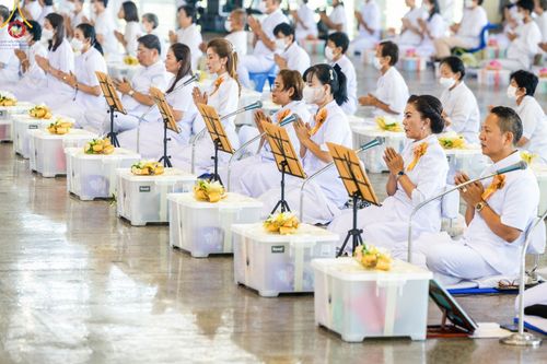 ภาพ No.102399:พิธีถวายอุปกรณ์ทำความสะอาด ณ บ้านแก้วเรือนทองคุณยายอาจารย์ฯ วัดพระธรรมกาย วันเสาร์ที่ 16 ธันวาคม พ.ศ. 2566