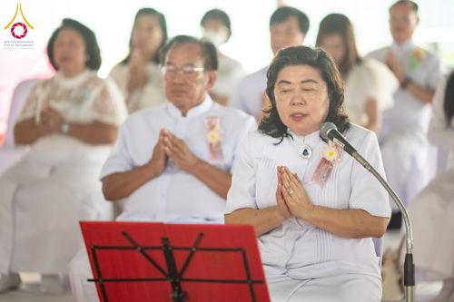 ภาพ No.250290:วันอังคารที่ 7 ตุลาคม พ.ศ. 2568 พิธีทอดผ้าป่าเพื่อสร้าง "ลานอเนกประสงค์พญานาค 4 ตระกูล" ณ พุทธอุทยานนานาชาติ อ.โพนพิสัย จ.หนองคาย