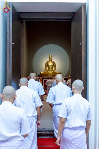 ภาพ No.256194:วันที่ 4 ตุลาคม พ.ศ. 2568 พิธีบรรพชาอุปสมบท  โครงการอุปสมบทหมู่บูชาธรรม 141 ปี  พระมงคลเทพมุนี (สด จนฺทสโร) ณ โบสถ์พระไตรปิฏก วัดพระธรรมกาย จ.ปทุมธานี