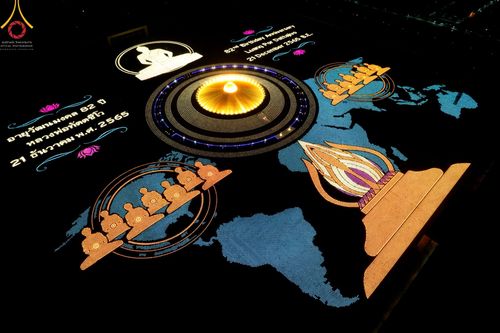 ภาพ No.67891:พิธีเจริญพระพุทธมนต์ จุดประทีปถวายเป็นพุทธบูชา และพิธีฉลองชัยสวดมนต์บทธรรมจักร 4,990,000,082 จบ เนื่องในวาระอายุวัฒนมงคลครบ 82 ปี หลวงพ่อทัตตชีโว ณ พระมหาธรรมกายเจดีย์ วัดพระธรรมกาย จ.ปทุมธานี วันพุธที่ 21 ธันวาคม พ.ศ. 2565