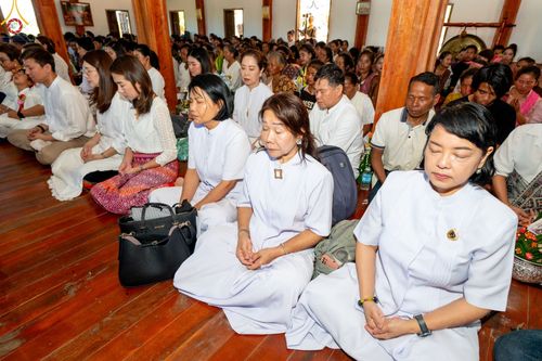 ภาพ No.91960:5 งานมหัคคตกุศล ณ วัดสิริวิเวก แขวงจำปาสัก สปป. ลาว วันที่ 1 พฤศจิกายน พ. ศ. 2566