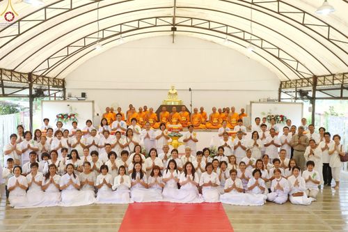 ภาพ No.76882:พิธีทอดผ้าป่าแก้วสำเร็จ เพื่อปูพื้นอาคารอเนกประสงค์ทั้ง 4 หลัง วันอาทิตย์ที่ 26 กุมภาพันธ์ พ.ศ. 2566 ณ ศูนย์ปฏิบัติธรรมนานาชาติเบตง จ.ยะลา