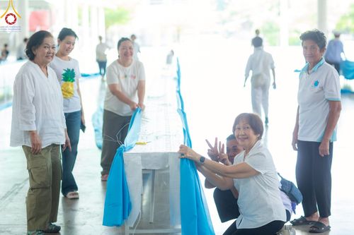 ภาพ No.218627:วันพฤหัสบดีที่ 17 เมษายน พ.ศ. 2568 การเตรียมงานในลานธรรม , สภาธรรมกายสากล , วิหารคด  เพื่องานวันคุ้มครองโลก 22 เมษายน พ.ศ. 2568