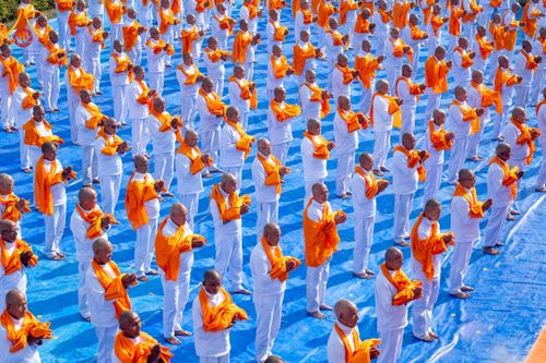 ภาพ No.209991:วันอังคารที่ 4 มีนาคม พ.ศ. 2568 พิธีบรรพชาสามเณรเนปาล 500 รูป ณ ลุมพินี ประเทศเนปาล