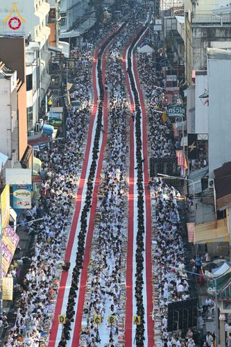 ภาพ No.147871:มหาสังฆทานครั้งยิ่งใหญ่ ตักบาตรพระ 10,000 รูป คณะสงฆ์ 4 ประเทศ 14 จังหวัดภาคใต้ วันอาทิตย์ที่ 11 สิงหาคม พ.ศ. 2567 ณ นิพัทธ์อุทิศ 3 ใจกลางนครหาดใหญ่ จ.สงขลา