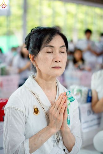 ภาพ No.228146:วันอาทิตย์ที่ 8 มิถุนายน พ.ศ. 2568 พิธีตักบาตรพระ 500 รูป ปีที่ 10 ณ ธุดงคสถานล้านนา อำเภอสันทราย จังหวัดเชียงใหม่