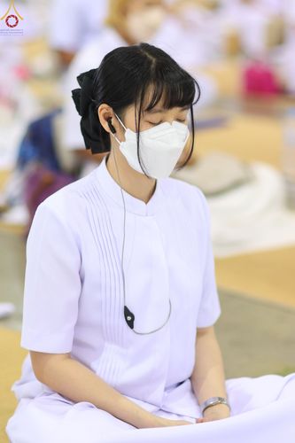 ภาพ No.76938:พิธีบูชาข้าวพระ ในวันมาฆบูชา อาทิตย์ต้นเดือนที่ 6 มีนาคม พ.ศ. 2566 ณ วัดพระธรรมกาย จ.ปทุมธานี