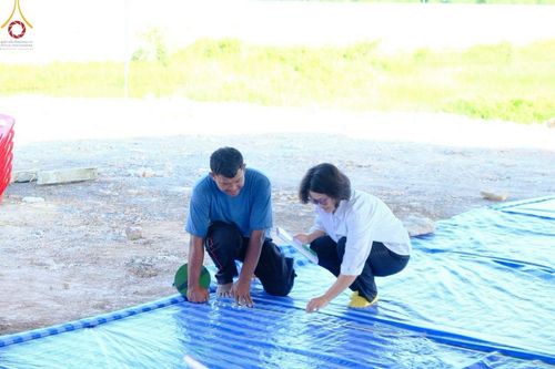 ภาพ No.211147:วันเสาร์ที่ 15 มีนาคม พ.ศ. 2568  การเตรียมงานของเจ้าหน้าที่ เพื่องานฉลองปทุมเจดีย์ ณ ศูนย์อบรมเยาวชนปัตตานี