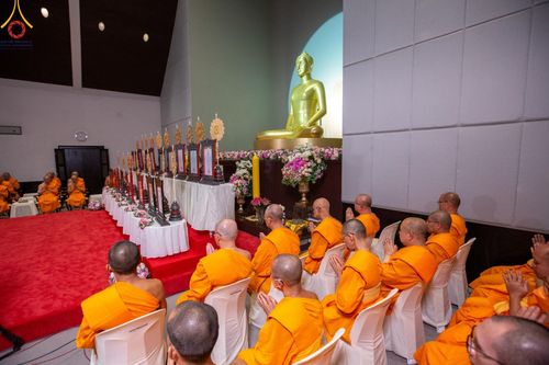 ภาพ No.123244:พิธีพระราชทานสัญญาบัตร พัดยศ และผ้าไตร แด่พระสงฆ์ในเขตปกครองคณะสงฆ์หนกลาง ณ วัดพระศรีมหาธาตุ เขตบางเขน กรุงเทพมหานคร และพิธีมุทิตาสักการะพระสังฆาธิการ ผู้ได้รับเลื่อนและตั้งสมณศักดิ์ ตามพระบรมราชโองการ ณ วัดพระธรรมกาย ในวันที่ 4 กุมภาพันธ์ พ.ศ. 2567