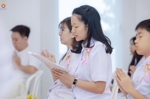 ภาพ No.254263:วันที่ 12 ตุลาคม พ.ศ. 2568 พิธีทอดกฐินสามัคคีวัดพระธรรมกายสิงคโปร์  新加坡法身寺功德衣法会 Dhammakaya Centre Singapore Kathina Ceremony  