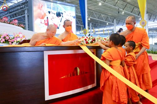 ภาพ No.102991:พิธีมุทิตาหลวงพ่อทัตตชีโว วันที่ 17 ธันวาคม พ.ศ. 2566 ณ สภาธรรมกายสากล วัดพระธรรมกาย