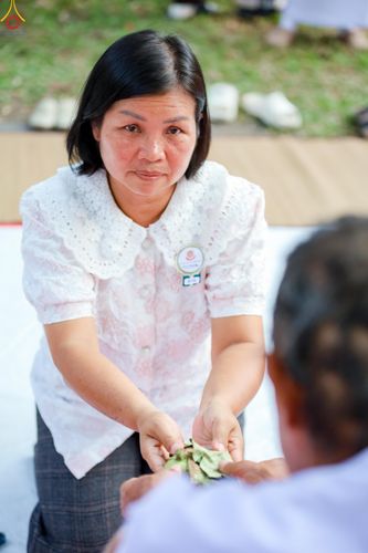 ภาพ No.319767:วันอาทิตย์ที่ 5 เมษายน พ.ศ.2569 พิธีตัดปอยผม และปลงผมนาคธรรมทายาท โครงการบรรพชาและอุปสมบทหมู่ รุ่นบูชาธรรม 82 ปี หลวงพ่อธัมมชโย