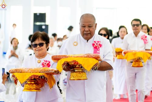 ภาพ No.291902:วันที่ 9 มกราคม พ.ศ. 2569 พิธีทอดผ้าป่าทำนุบำรุงศาสนสถาน ณ วัดศรีเมือง จ.สมุทรสาคร ในโครงการธรรมยาตรา กตัญญูบูชา มหาปูชนียาจารย์ พระมงคลเทพมุนี(สด จนฺทสโร) พระผู้ปราบมาร อนุสรณ์สถาน 7 แห่ง ปีที่ 14