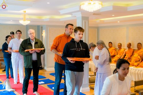 ภาพ No.85581:พิธีทอดผ้าป่าฉลองวัดพระธรรมกายเอกเกอร์ซุน  ในโอกาสสถาปนาครบรอบ 7 ปี  วันอาทิตย์ที่ 30 กรกฎาคม พ.ศ.2566 ณ วัดพระธรรมกายเอกเกอร์ซุน ประเทศนอร์เวย์