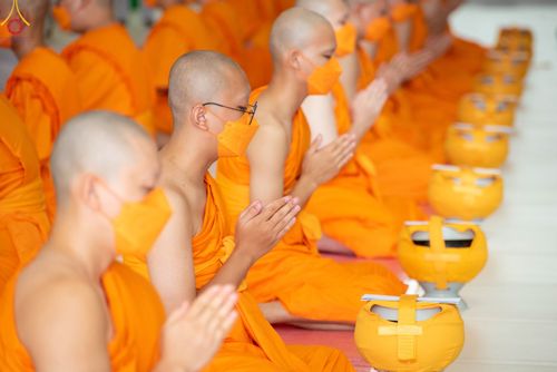 ภาพ No.82740:พิธีเวียนประทักษิณ, พิธีวันทาเจดีย์ ณ มหาธรรมกายเจดีย์  พิธีบรรพชาหมู่พระพี่เลี้ยงเข้าพรรษา, ธรรมทายาทอุดมศึกษา รุ่นที่ 50(ภาคฤดูฝน) และธรรมทายาทพุทธศาสตร์สากล รุ่นที่ 7 (ภาคฤดูฝน) วันเสาร์ที่ 17 มิถุนายน พ.ศ. 2566 ณ  โบสถ์พระไตรปิฎก วัดพระธรรมกาย จ.ปทุม