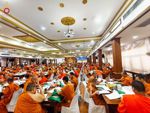 ภาพ No.281342:วันที่ 25 ธันวาคม พ.ศ. 2568 บรรยากาศการตรวจใบข้อสอบธรรมสนามหลวง  นักธรรมชั้นเอก และธรรมศึกษาชั้นเอก ส่วนภูมิภาค  ณ ศาลาอบรมสงฆ์ วัดสามพระยาวรวิหาร เขตพระนคร กรุงเทพมหานคร