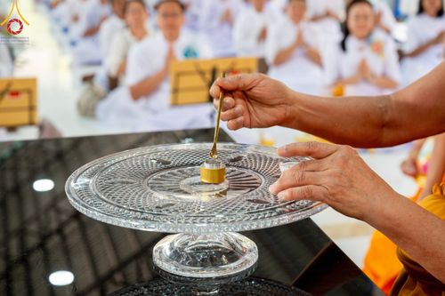 ภาพ No.310966:วันอาทิตย์ที่ 22 กุมภาพันธ์ พ.ศ. 2569 พิธีประดิษฐานพระประธาน “พระธรรมกาย” ณ ธุดงคสถานอำนาจเจริญ จังหวัดอำนาจเจริญ