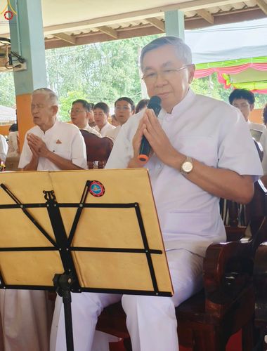 ภาพ No.281802:วันที่ 5 พฤศจิกายน พ.ศ. 2568 พิธีทอดกฐินสามัคคีทั่วไทย 30,000 วัด  โดยคณะศิษยานุศิษย์ บูชาธรรม 81 ปี  หลวงพ่อธัมมชโย ณ วัดควนขัน อ.รัตภูมิ จ.สงขลา