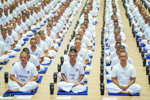 ภาพ No.340644:วันที่ 24-25 กรกฎาคม พ.ศ. 2569 โครงการพัฒนาคุณธรรม จริยธรรม สำหรับนักเรียนนายสิบตำรวจ (นสต.) รุ่นที่ 17 ศูนย์ฝึกอบรมตำรวจภูธรภาค 1 ได้จัดกิจกรรม WalkRally สวดมนต์นั่งสมาธิ และฟังธรรมจากพระอาจารย์ ณ ศูนย์ปฏิบัติธรรมเวิล์ดพีช วัลเล่ย์ (World Peace Valley) 