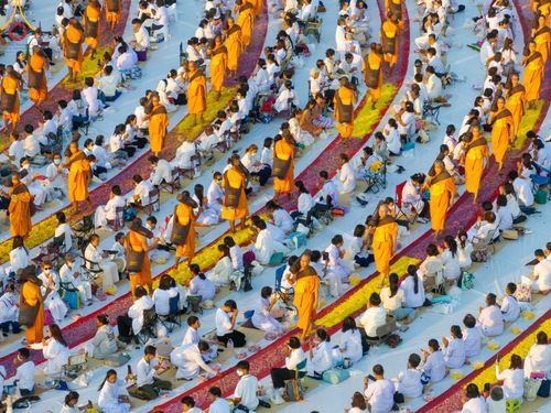 ภาพ No.116716:พิธีต้อนรับพระธรรมยาตรา ปีที่ 12 ณ อนุสรณ์สถานบางปลา จ.นครปฐม วันที่ 21 มกราคม พ.ศ. 2567