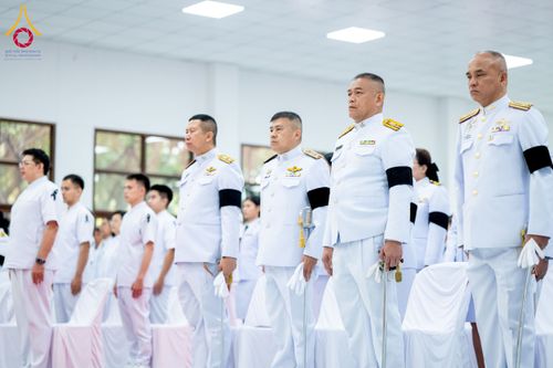 ภาพ No.276108:วันที่ 5 ธันวาคม พ.ศ. 2568 พสกนิกรอำเภอคลองหลวง พร้อมใจบำเพ็ญกุศลอุทิศถวาย “ในหลวงรัชกาลที่ 9” น้อมรำลึกในพระมหากรุณาธิคุณ เนื่องในวันคล้ายวันพระบรมราชสมภพ วันชาติ และวันพ่อแห่งชาติ ณ อาคารปลูกศรัทธา 2 วัดพระธรรมกาย อำเภอคลองหลวง จังหวัดปทุมธานี