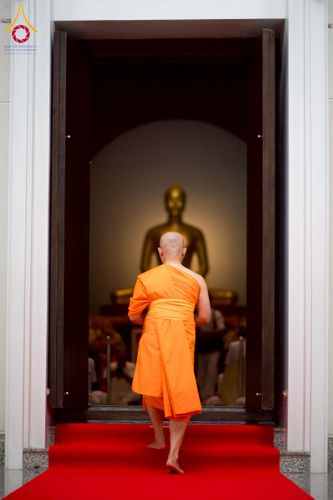 ภาพ No.223666:วันที่ 11 พฤษภาคม พ.ศ. 2568 พิธีบรรพชาของอุบาสก พิสิทธิ์ หมื่นแกล้ว  ณ วัดพระธรรมกาย