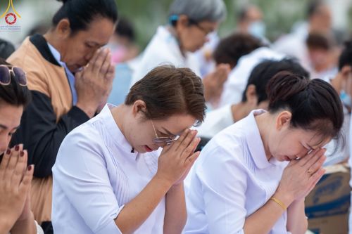 ภาพ No.118560:พิธีตักบาตรพระธรรมยาตรา ปีที่ 12 ณ อนุสรณ์สถานลำดับที่ 5 สถานที่เผยแผ่วิชชาธรรมกายครั้งแรก อนุสรณ์สถานบางปลา จ.นครปฐม วันที่ 25 มกราคม พ.ศ. 2567