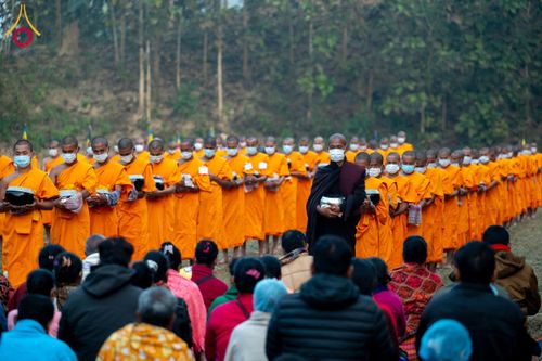 ภาพ No.131067:Photo Story ปฐมบรรพชาชาวพุทธมาร์มา Episode 4/5 วันที่ 13 กุมภาพันธ์พ.ศ. 2567 ณ วัดธัมจักร อรัญกุฏิ บังกลาเทศ