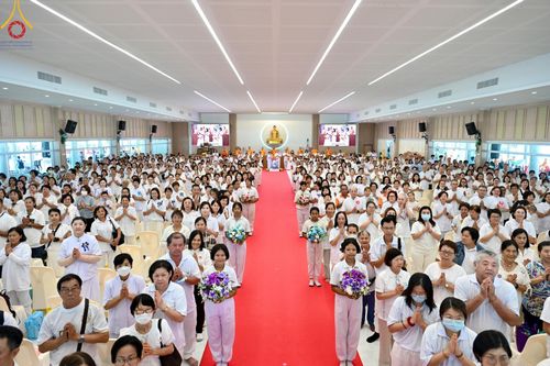 ภาพ No.148680:พิธีบุพเปตพลี, พิธีทอดผ้าป่า, พิธีไถ่ชีวิตโค 80 ตัว ให้ชีวิตสัตว์เป็นทาน ณ ศูนย์ปฎิบัติธรรมภาคใต้ อ.บางกล่ำ จ.สงขลา วันเสาร์ที่ 10 สิงหาคม พ.ศ. 2567