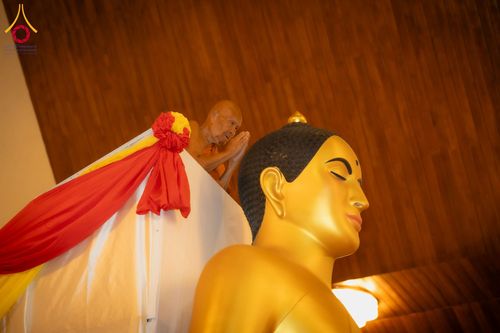 ภาพ No.210761:วันพฤหัสบดีที่ 13 มีนาคม พ.ศ. 2568  สมโภชพระประธานอุโบสถวัดป่าอุบลแก้ว จังหวัดอุบลราชธานี