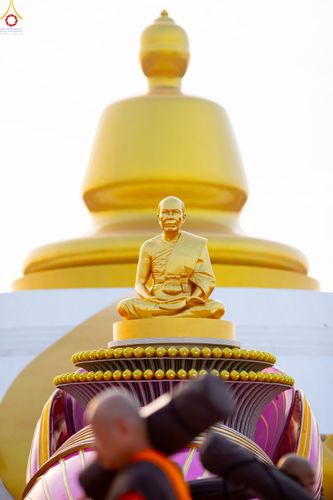 ภาพ No.299539:วันที่ 18 มกราคม พ.ศ. 2569 พิธีต้อนรับพระธรรมยาตรา (ภาพชุดที่ 2) ณ อนุสรณ์สถานลำดับที่ 5  สถานที่เผยแผ่วิชชาธรรมกายครั้งแรก อนุสรณ์สถานบางปลา วัดบางปลา อำเภอบางเลน จังหวัดนครปฐม ในโครงการธรรมยาตรา กตัญญูบูชา มหาปูชนียาจารย์ พระมงคลเทพมุนี(สด จนฺทสโร) พระ