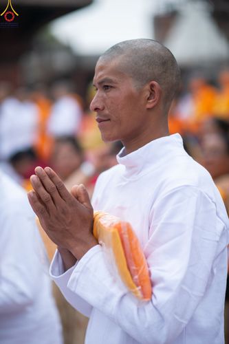 ภาพ No.77641:พิธีตัดปอยผมและปลงผมนาคธรรมทายาท ในโครงการบรรพชาสามเณรหมู่ ประเทศเนปาล วันที่ 11 มีนาคม พ.ศ.2566