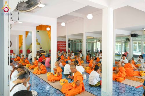 ภาพ No.318921:วันจันทร์ที่ ๖ เมษายน พ.ศ.๒๕๖๙  โครงการบรรพชาสามเณรภาคฤดูร้อน ประจำปี ๒๕๖๙  บูชาธรรม ๘๒ ปี หลวงพ่อธัมมชโย  ณ วัดห้วยตองสัก อำเภอจอมทอง จังหวัดเชียงใหม่