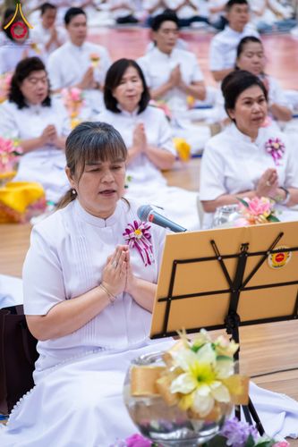 ภาพ No.310687:วันอาทิตย์ที่ 22 กุมภาพันธ์ พ.ศ. 2569 พิธีถวายโคมมาฆประทีป ณ ห้องแก้วสารพัดนึก 2 วัดพระธรรมกาย จ.ปทุมธานี