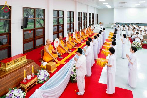 ภาพ No.315358:วันอังคารที่ 24 มีนาคม พ.ศ. 2569 พิธีบำเพ็ญกุศล คุณพ่อณรงค์ จินตมากุล  สิริอายุ 99 ปี 11 เดือน โยมบิดา พระครูปลัดรัตนวีรวัฒน์ (รังสฤษดิ์ อิทฺธิจินตโก) ที่ปรึกษาเจ้าคณะจังหวัดปทุมธานี เจ้าอาวาสวัดพระธรรมกาย  ณ ห้องปลูกศรัทธา 2 วัดพระธรรมกาย ปทุมธานี