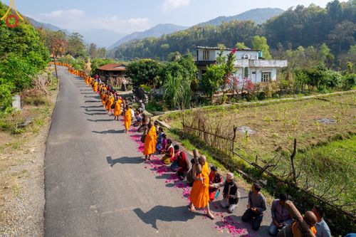 ภาพ No.315741:วันอังคารที่ 24 มีนาคม พ.ศ.2569 ธรรมยาตราจาริก ณ ป่ามหาวัน ประเทศเนปาล