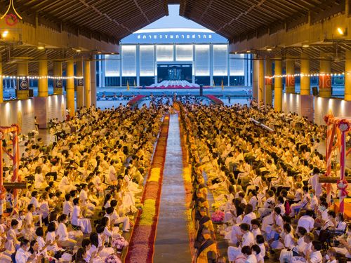 ภาพ No.120475:พิธีต้อนรับพระธรรมยาตรา ในโครงการธรรมยาตรา กตัญญูบูชา มหาปูชนียาจารย์ พระมงคลเทพมุนี(สด จนฺทสโร) พระผู้ปราบมาร อนุสรณ์สถาน 7 แห่ง ปีที่ 12 วันที่ 28 มกราคม พ.ศ. 2567 ณ วัดพระธรรมกาย จ.ปทุมธานี (ชุดที่ 2)
