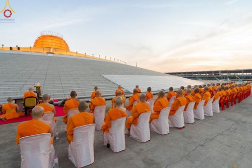 ภาพ No.194658:พิธีปฐมเริ่มสุวรรณรังสรรค์มหาธรรมกายเจดีย์ วันจันทร์ที่ 13 มกราคม พ.ศ. 2568 ณ มหาธรรมกายเจดีย์ วัดพระธรรมกาย จ.ปทุมธานี