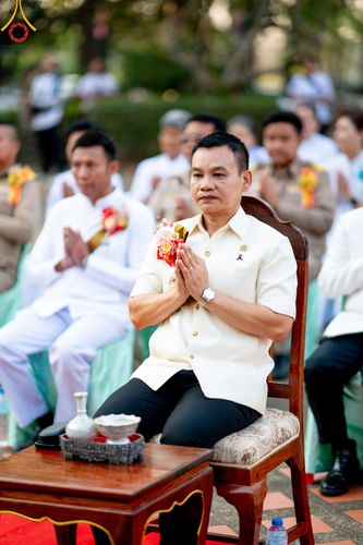 ภาพ No.310479:วันอาทิตย์ที่ 22 กุมภาพันธ์ พ.ศ. 2569 พิธีอัญเชิญพระประธาน “พระธรรมกาย” เพื่อไปประดิษฐาน ณ ธุดงเข้าสถานอำนาจเจริญ จังหวัดอำนาจเจริญ