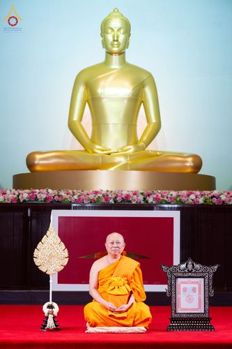 ภาพ No.332404:วันเสาร์ที่ 6 มิถุนายน พ.ศ.2569 พิธีต้อนรับสัญญาบัตร พัดยศ พระราชภาวนาวชิรวิเทศ วิ. ณ อุโบสถพระไตรปิฏก วัดพระธรรมกาย