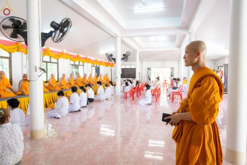 ภาพ No.66342:พิธีอุปสมบทวัดวรนายกรังสรรค์เจติยบรรพตาราม อ.บางปะหัน จ.พระนครศรีอยุธยา รับบุญจัดงานโดยศูนย์อบรมเยาวชนบางปะหัน และสำนักศรัทธาภิบาล เมื่อวันที่ 7 ธันวาคม พ.ศ. 2565