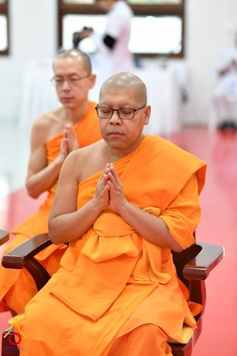 ภาพ No.349885:วันศุกร์ที่ 18 กันยายน พ.ศ. 2569 คณะสงฆ์และพสกนิกรชาวอำเภอคลองหลวง บำเพ็ญกุศล 100 วัน (สตมวาร) แห่งการสิ้นพระชนม์ ถวายเป็นพระกุศลแด่สมเด็จพระเจ้าลูกเธอ เจ้าฟ้าพัชรกิติยาภาฯ