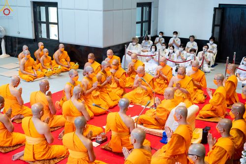 ภาพ No.81724:พิธีอุปสมบทอุทิศชีวิต สามเณรเปรียญธรรม 11 รูป ในวันวิสาขบูชา วันเสาร์ที่ 3 มิถุนายน 2566 ณ อุโบสถพระไตรปิฎก วัดพระธรรมกาย จ.ปทุมธานี