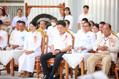 ภาพ No.336865:วันเสาร์ที่ 27 มิถุนายน 2569 พิธีตักบาตรพระ 1,345 รูป  ณ ข่วงสันกำแพง อำเภอสันกำแพง จังหวัดเชียงใหม่