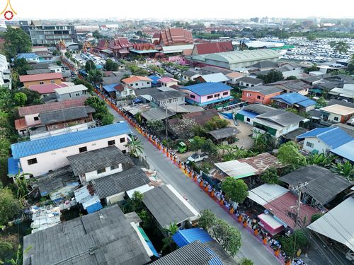 ภาพ No.295059:วันที่ 14 มกราคม พ.ศ. 2569 พิธีต้อนรับพระธรรมยาตรา อนุสรณ์สถานลำดับที่ 4  สถานที่เกิดด้วยกายธรรม ณ วัดโบสถ์บน ต.บางคูเวียง จ.นนทบุรี ในโครงการธรรมยาตรา กตัญญูบูชา มหาปูชนียาจารย์ พระมงคลเทพมุนี(สด จนฺทสโร) พระผู้ปราบมาร อนุสรณ์สถาน 7 แห่ง ปีที่ 14