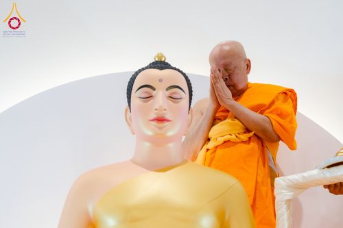 ภาพ No.329702:วันที่ 16 พฤษภาคม พ.ศ.2569 พิธีประดิษฐานพระประธาน และบรรจุพระบรมสารีริกธาตุ เนเธอร์เเลนด์