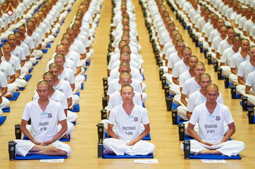 ภาพ No.340271:วันที่ 23 กรกฎาคม พ.ศ. 2569 พิธีเปิดโครงการพัฒนาคุณธรรม จริยธรรม สำหรับนักเรียนนายสิบตำรวจ (นสต.) รุ่นที่ 17 ศูนย์ฝึกอบรมตำรวจภูธรภาค 1 ระหว่างวันที่ 23-27 กรกฏาคม 2569 ( 5 วัน 4 คืน) ณ ศูนย์ปฏิบัติธรรมเวิล์ดพีช วัลเล่ย์ (World Peace Valley) เขาใหญ่  ต.ห