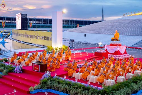 ภาพ No.253027:วันที่ 10 ตุลาคม พ.ศ. 2568 พิธีปลูกต้นทรัพย์บานชื่น ณ ลานธรรม วัดพระธรรมกาย