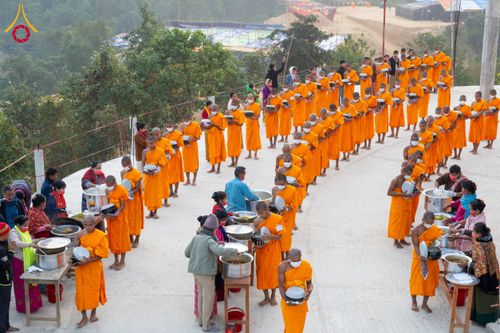 ภาพ No.131107:Photo Story ปฐมบรรพชาชาวพุทธมาร์มา Episode 4/5 วันที่ 13 กุมภาพันธ์พ.ศ. 2567 ณ วัดธัมจักร อรัญกุฏิ บังกลาเทศ